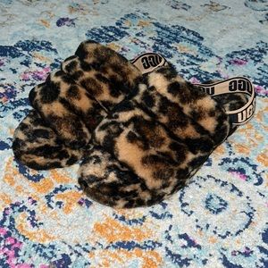 Leopard Print Platform Uggs